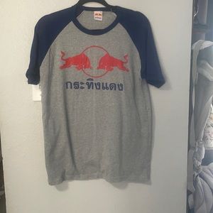 RedBull Thai T Shirt Raglan Size Large